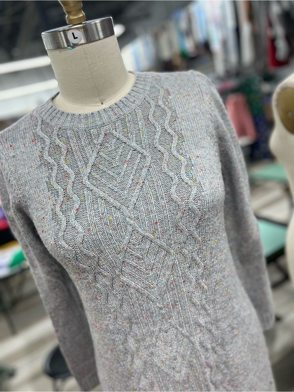 Talbots Sweater Dress L